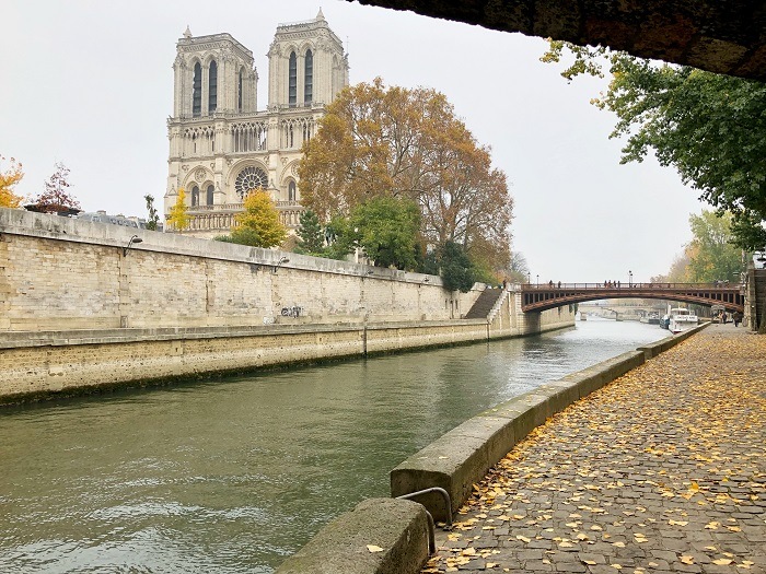 Paris in Autumn Notre Dame