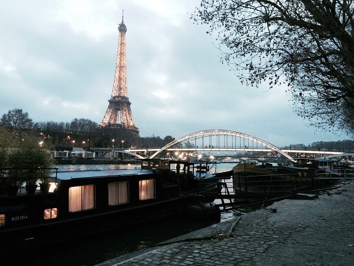 The Passerelle Debilly & The Eiffel Tower